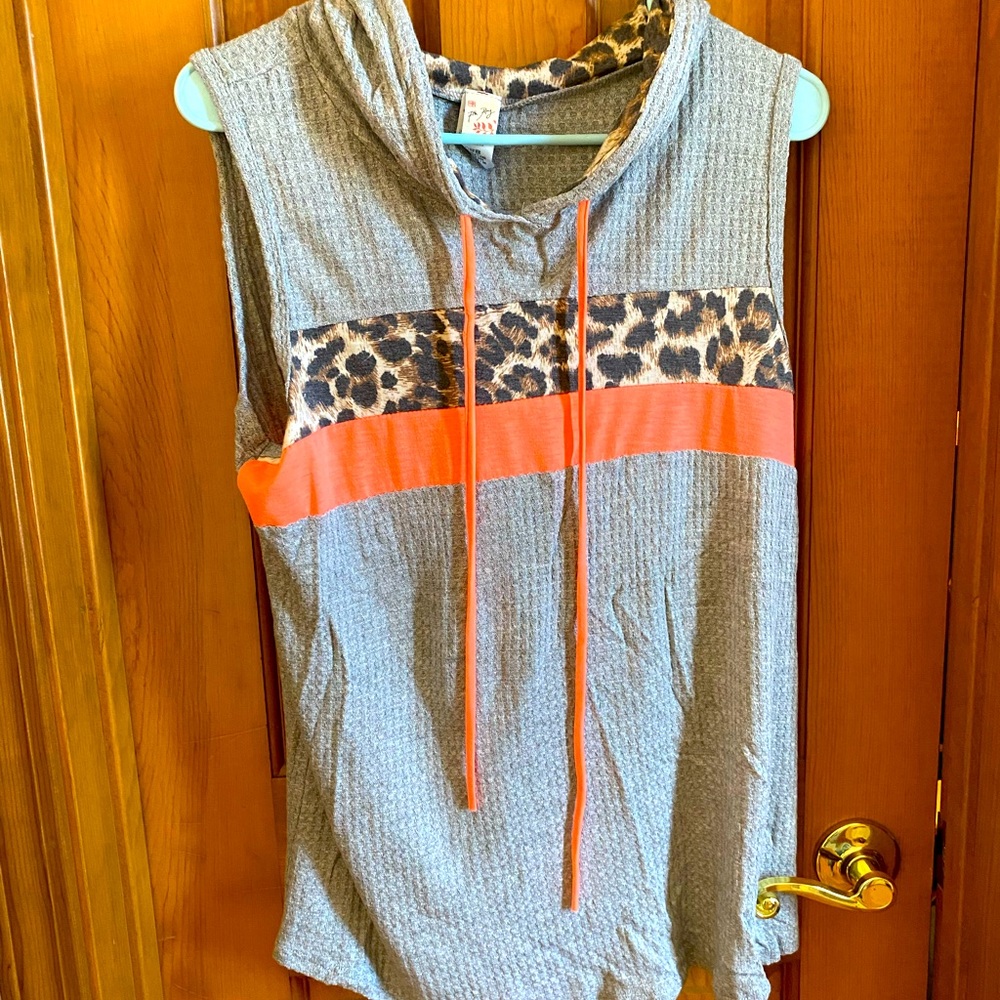 Leopard tank top